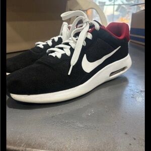 NIKE AIR MAX MODERN ESSENTIAL Men's Size 12 Running Trainers Gym Casual Black